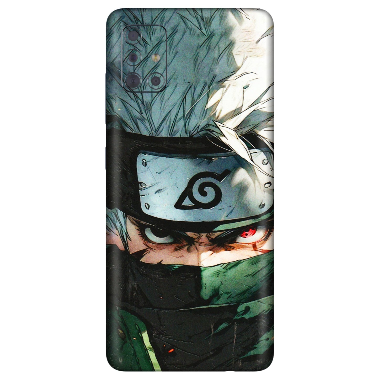 Samsung A/S Series Phone Skins (All Models) - Kakashi Red Eye Focus - 3D Embossed Finish (L-227) Samsung Galaxy A71