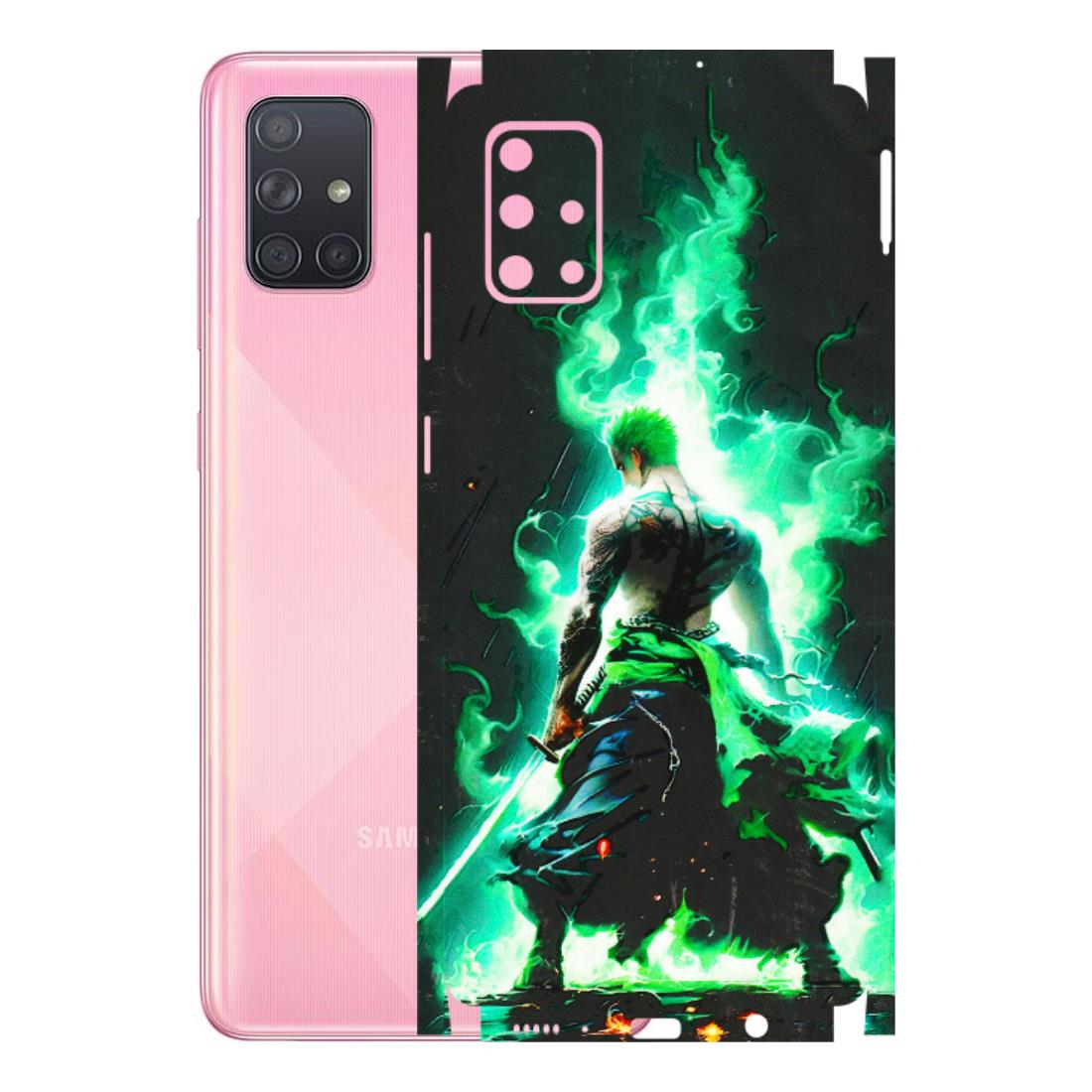 Samsung A/S Series Phone Skins (All Models) - Zoro Sword - 3D Embossed Finish (L-241) Samsung Galaxy A71