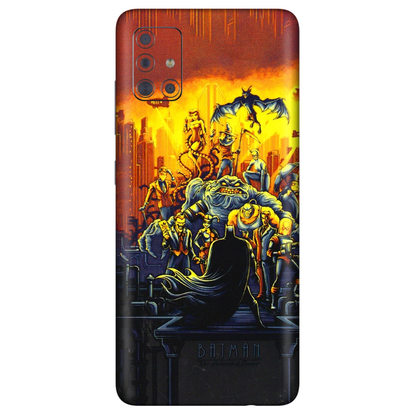 Samsung A/S Series Phone Skins (All Models) - Games Doodles - 3D Embossed Finish (L-24) Samsung Galaxy A71