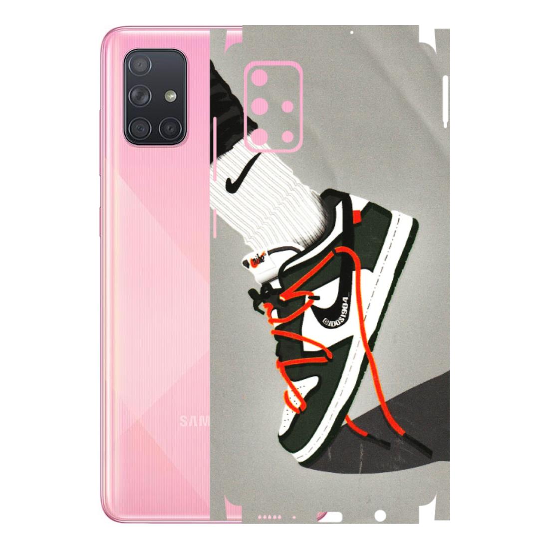 Samsung A/S Series Phone Skins (All Models) - New Grey Sneaker - 3D Embossed Finish (L-261) Samsung Galaxy A71