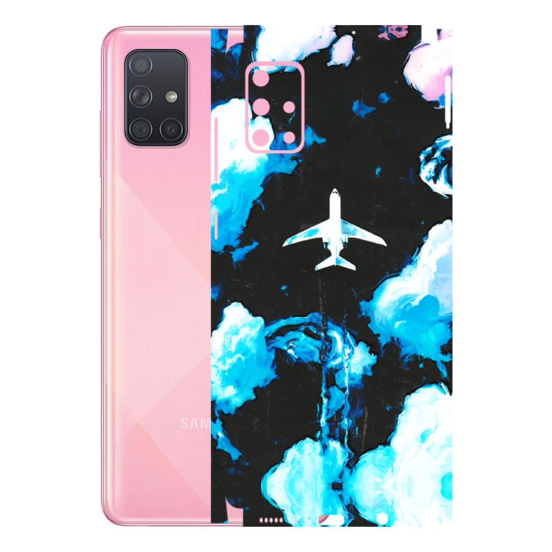 Samsung A/S Series Phone Skins (All Models) - Travel In Airline - 3D Embossed Finish (L-264) Samsung Galaxy A71