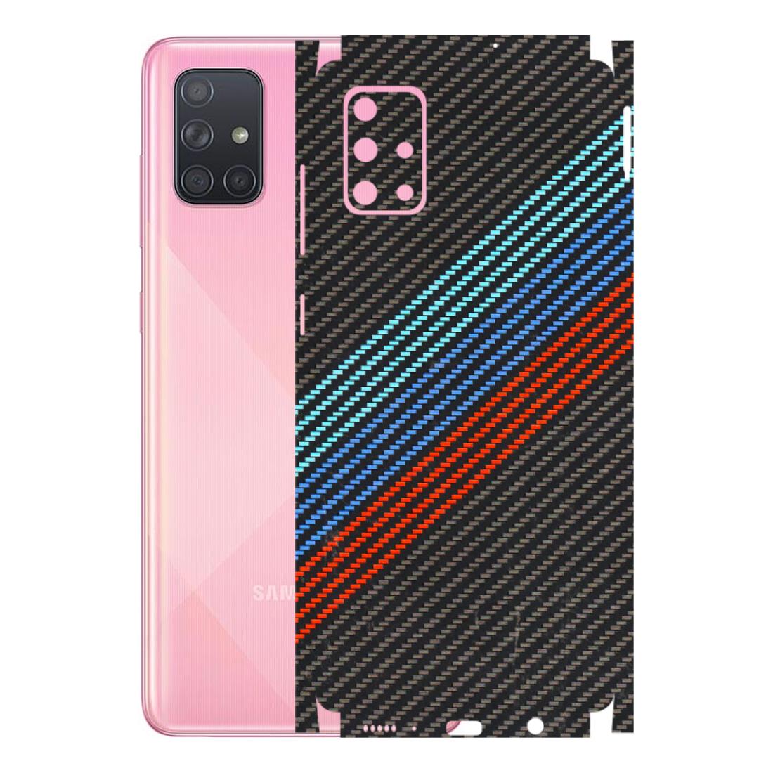 Samsung A/S Series Phone Skins (All Models) - Carbon BM - 3D Embossed Finish (L-302) Samsung Galaxy A71