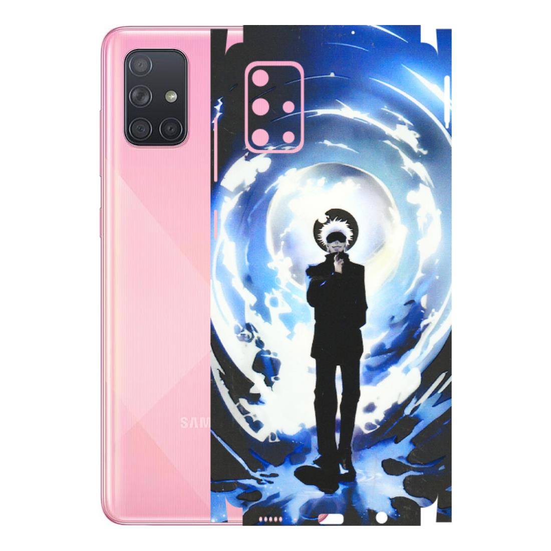 Samsung A/S Series Phone Skins (All Models) - Jujustu Kaisen Anime Manga - 3D Embossed Finish (L-317) Samsung Galaxy A71