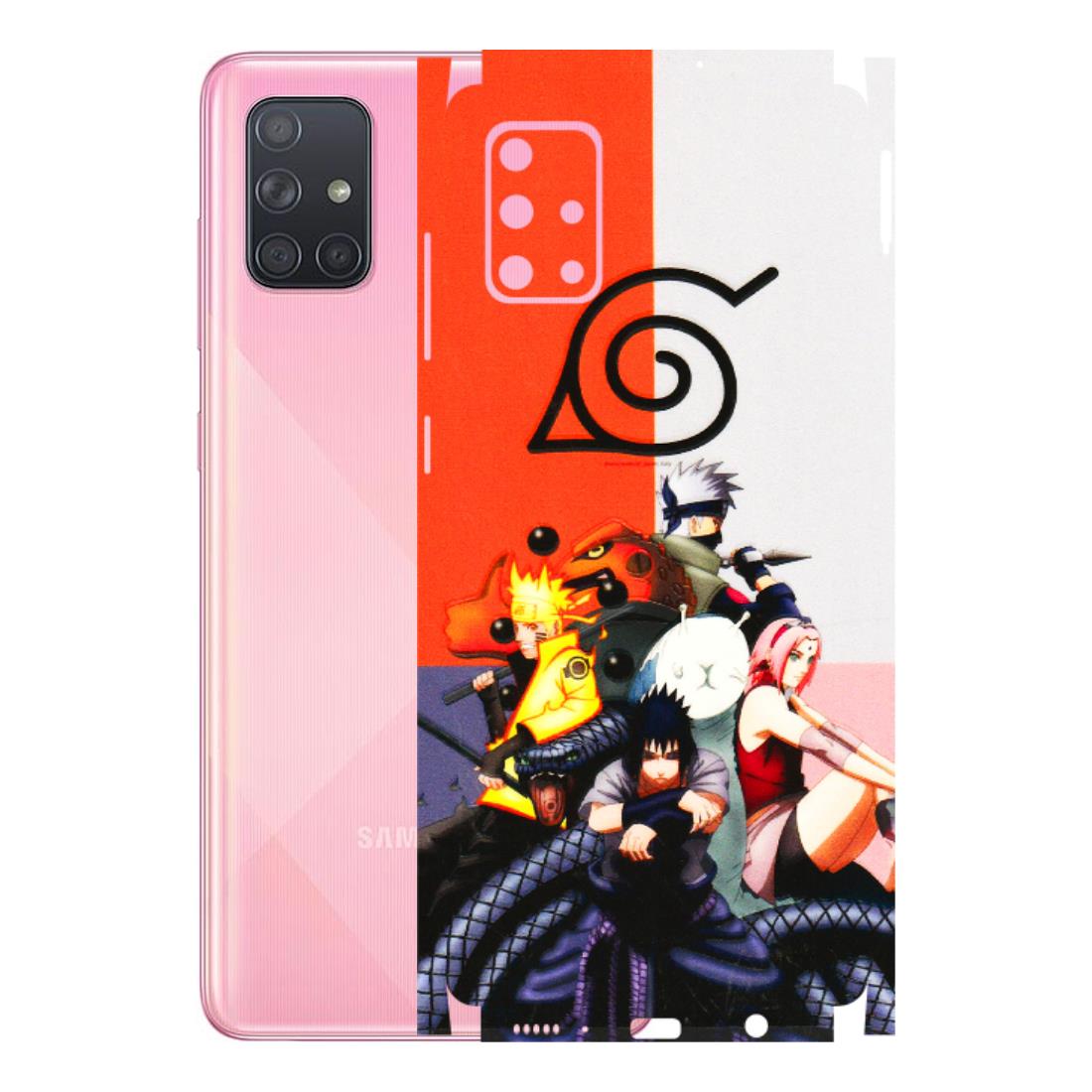 Samsung A/S Series Phone Skins (All Models) - Naruto Final Fight - 3D Embossed Finish (L-33) Samsung Galaxy A71