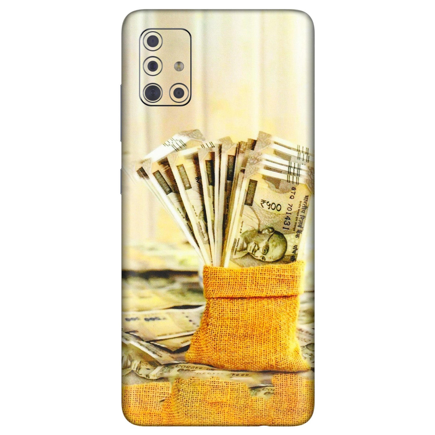Samsung A/S Series Phone Skins (All Models) - Show Me The Money - 3D Embossed Finish (L-52) Samsung Galaxy A71
