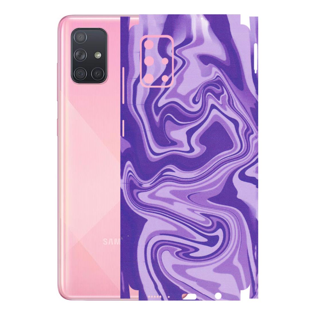 Samsung A/S Series Phone Skins (All Models) - Hazy Purple Nights - Matte Finish (M-14) Samsung Galaxy A71