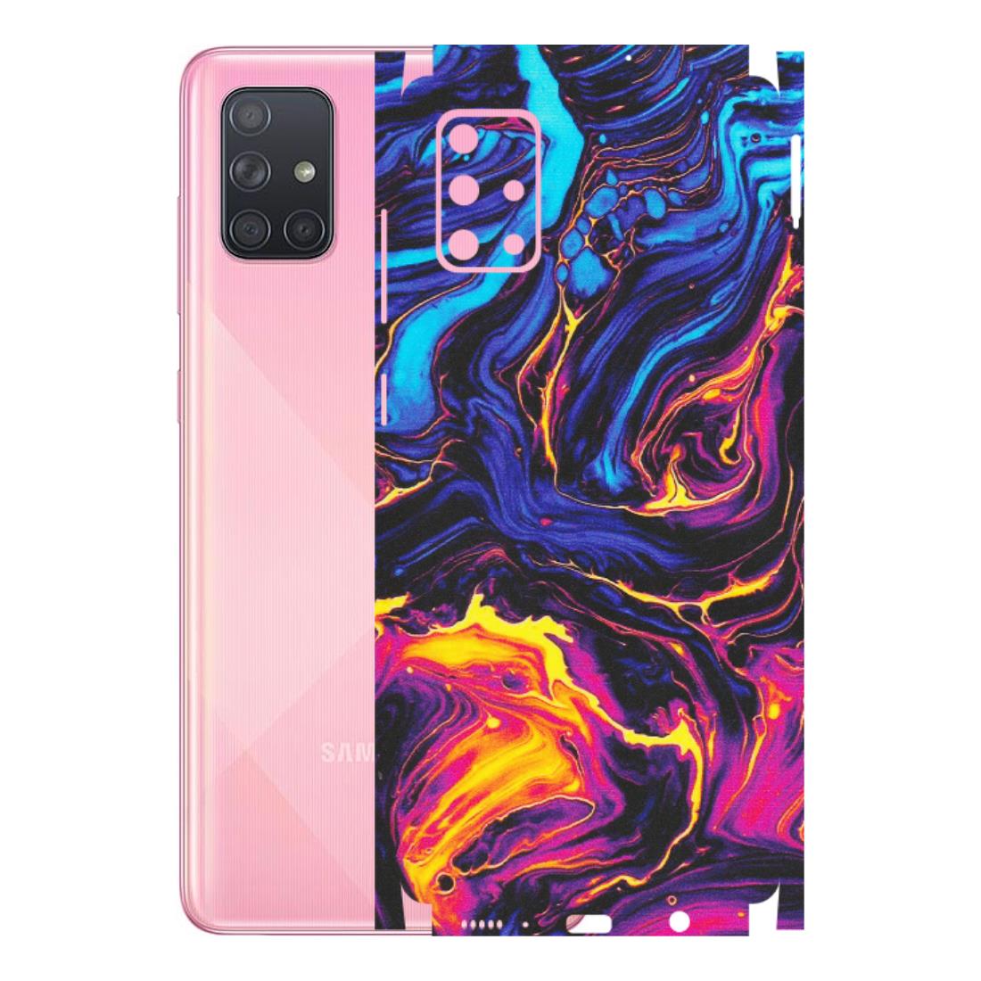 Samsung A/S Series Phone Skins (All Models) - Abstract Paint Classy - Matte Finish (M-15) Samsung Galaxy A71