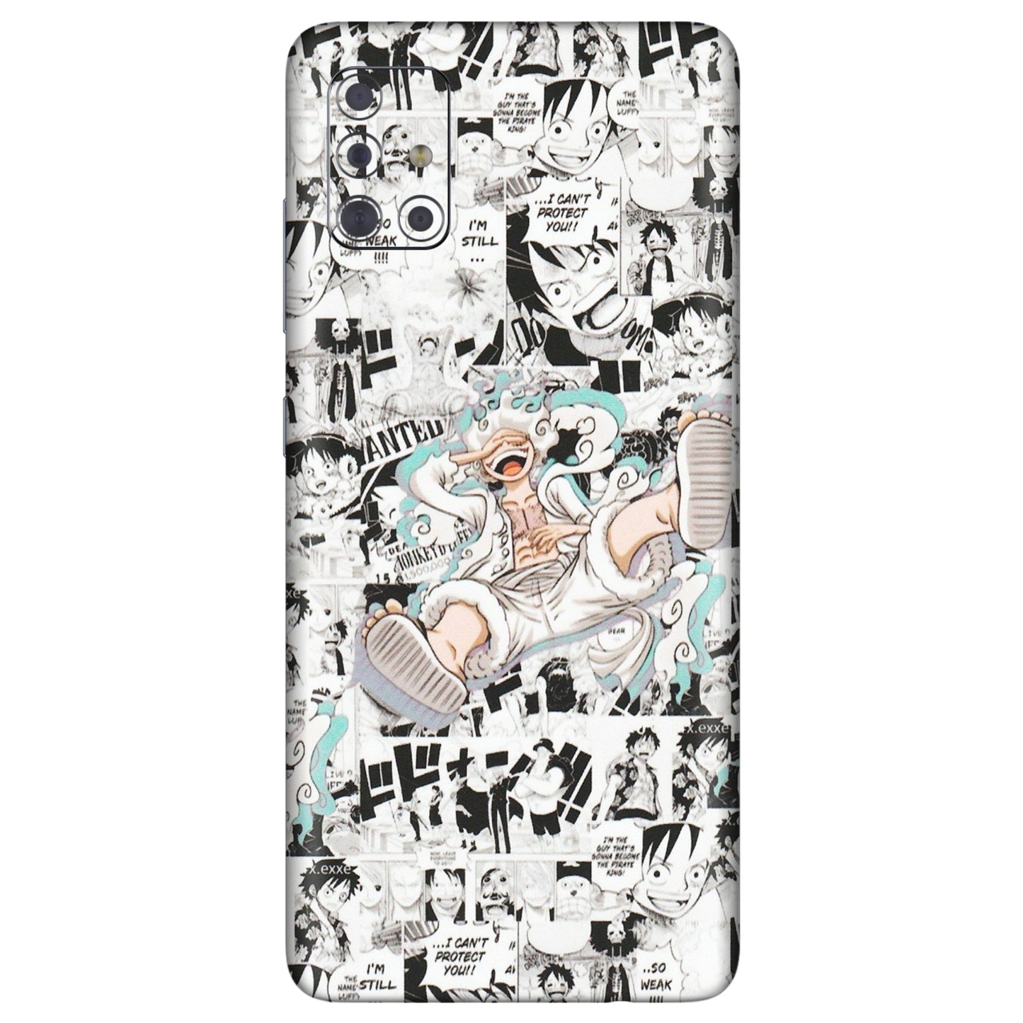Samsung A/S Series Phone Skins (All Models) - One Piece Comic - Matte Finish (M-168) Samsung Galaxy A71