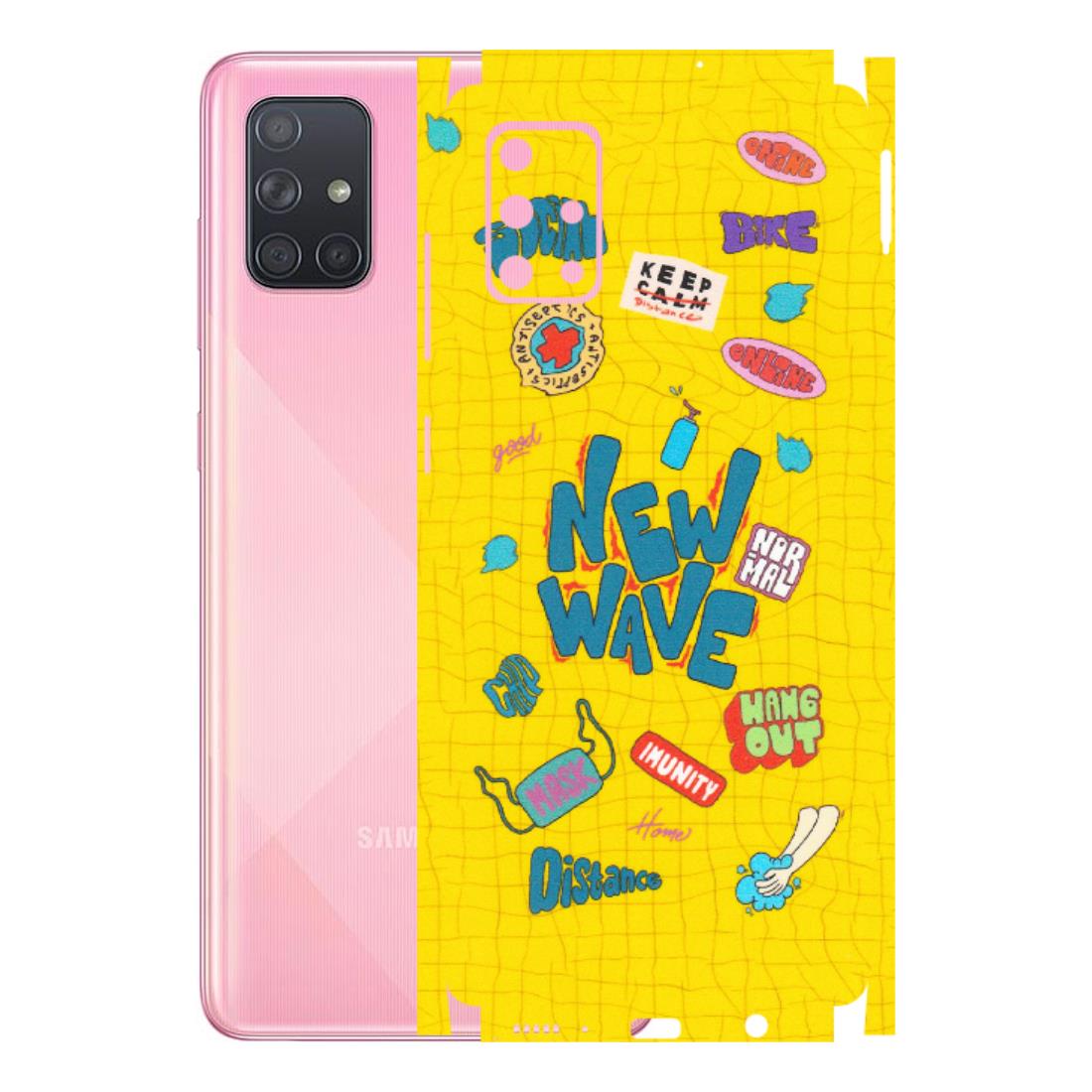 Samsung A/S Series Phone Skins (All Models) - New Wave Life - Matte Finish (M-17) Samsung Galaxy A71