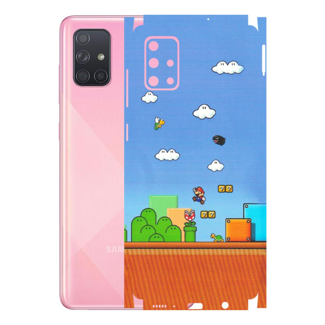 Samsung A/S Series Phone Skins (All Models) - Mario Game Scene - Matte Finish (M-24) Samsung Galaxy A71