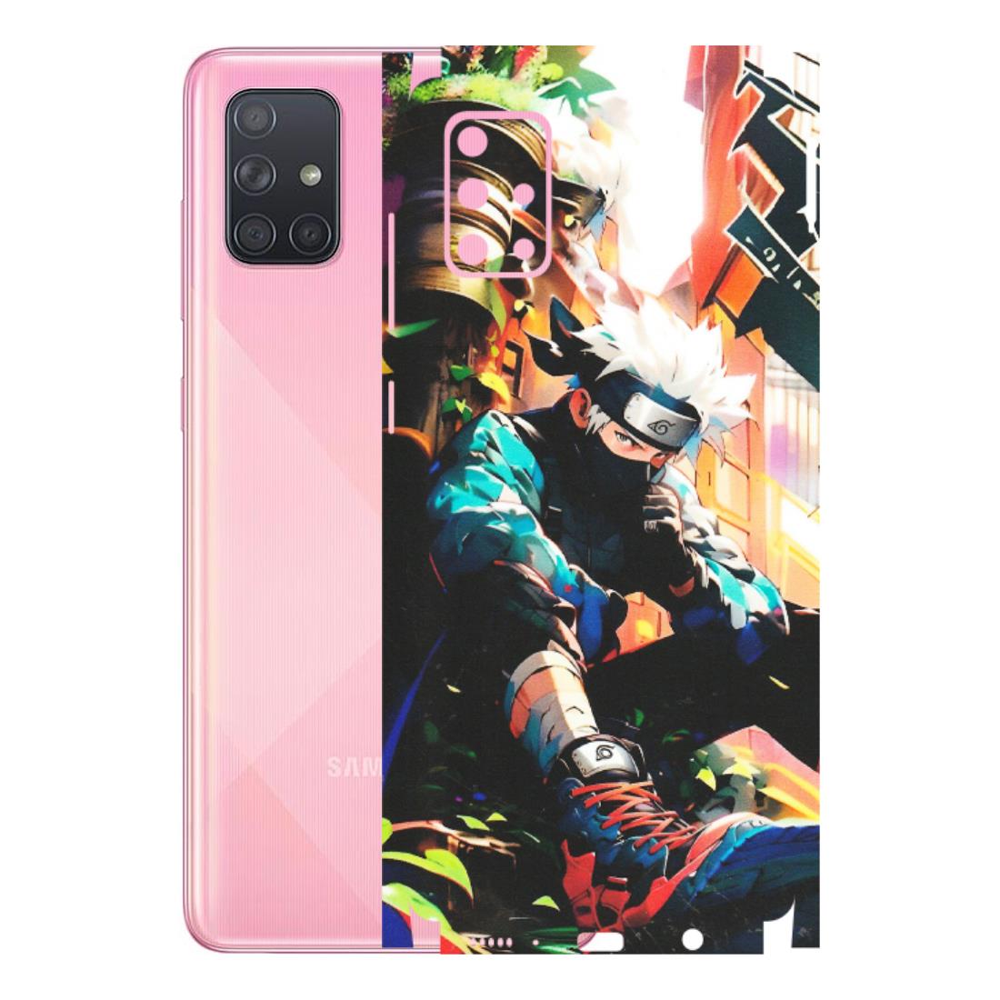 Samsung A/S Series Phone Skins (All Models) - Ash & Pikachu - Matte Finish (M-26) Samsung Galaxy A71
