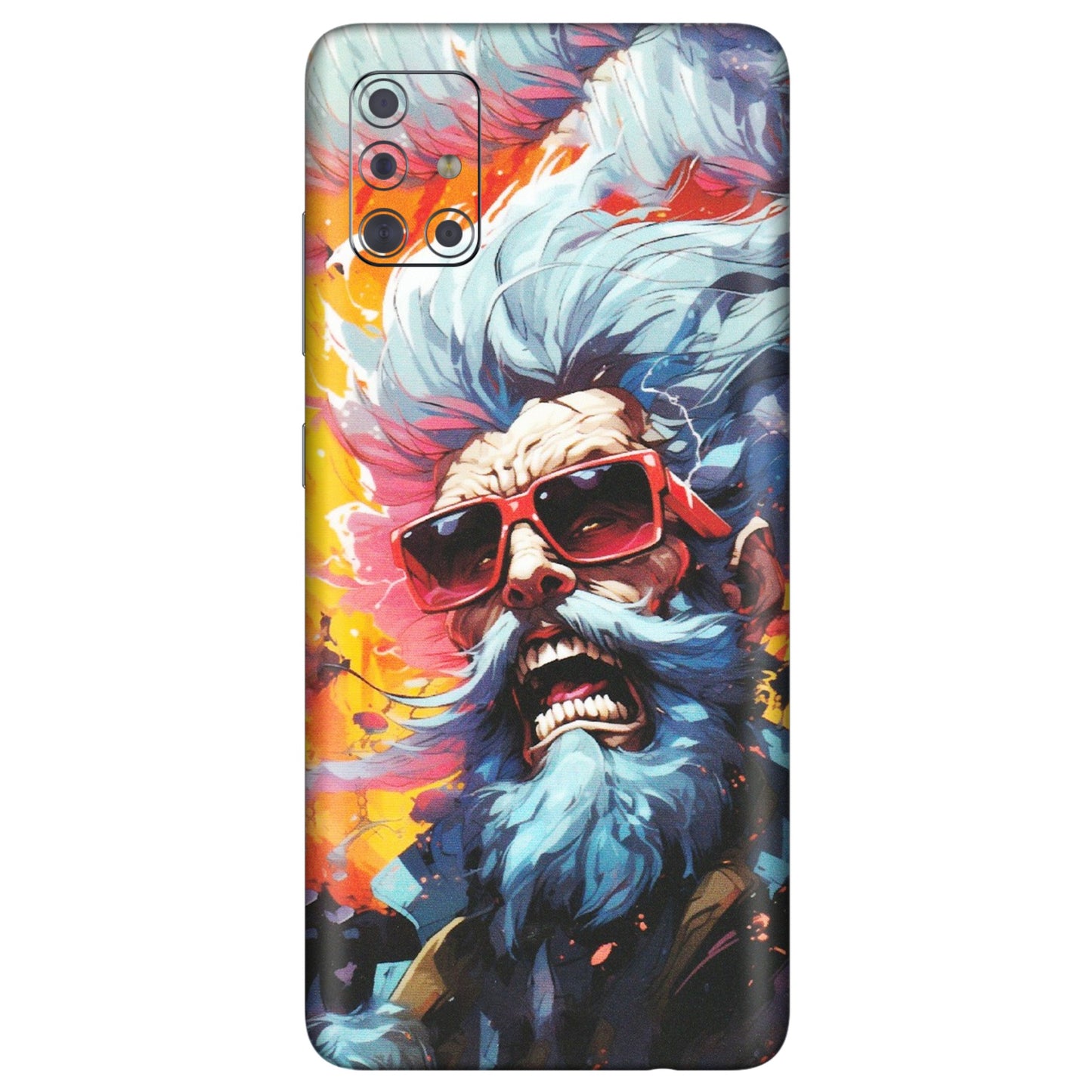 Samsung A/S Series Phone Skins (All Models) - Daddy Cool Character - Matte Finish (M-43) Samsung Galaxy A71