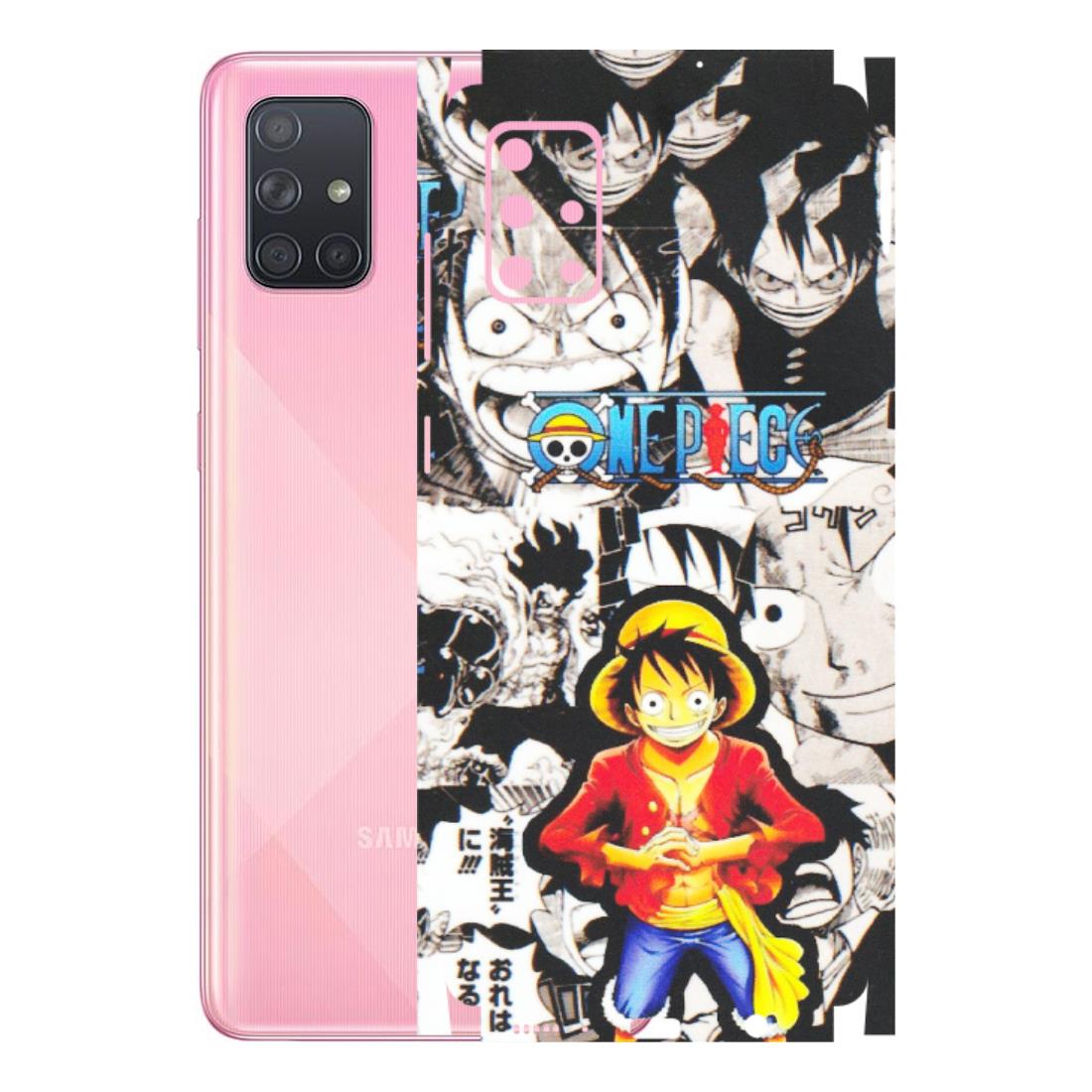 Samsung A/S Series Phone Skins (All Models) - One Piece B&W - Matte Finish (M-63) Samsung Galaxy A71