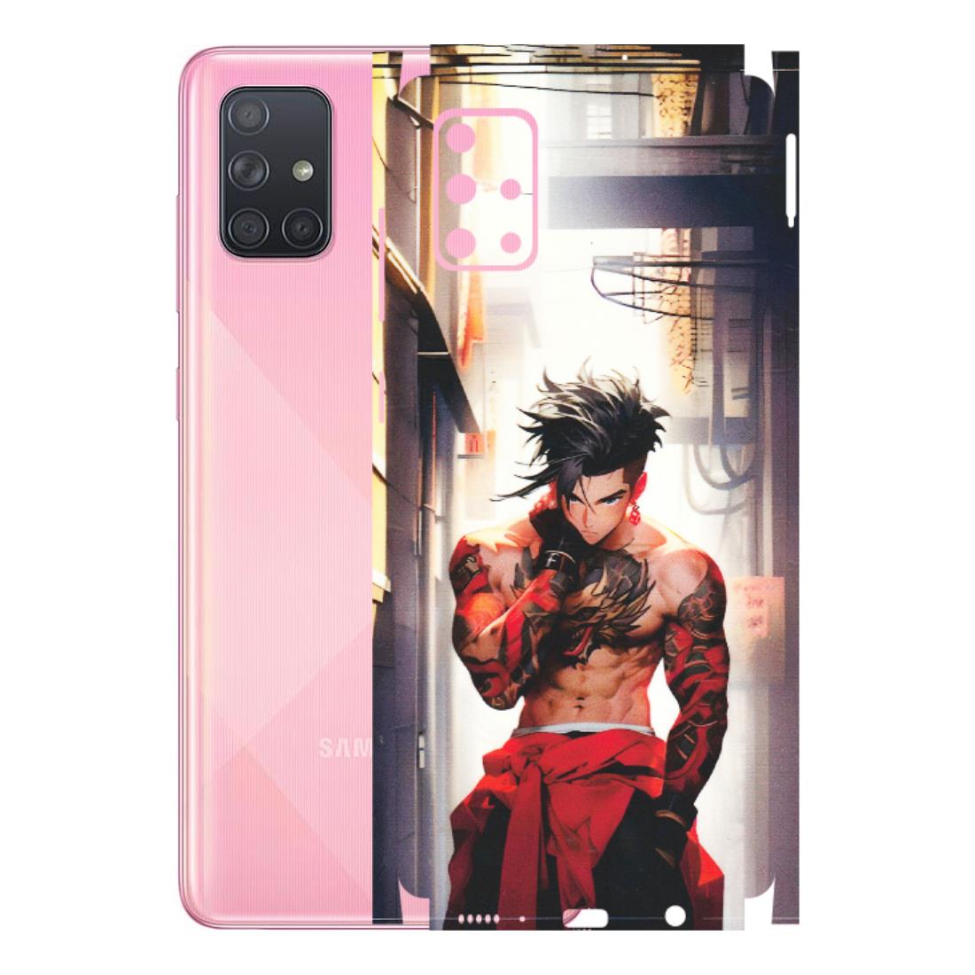 Samsung A/S Series Phone Skins (All Models) - In the streets of Japan - Matte Finish (M-77) Samsung Galaxy A71