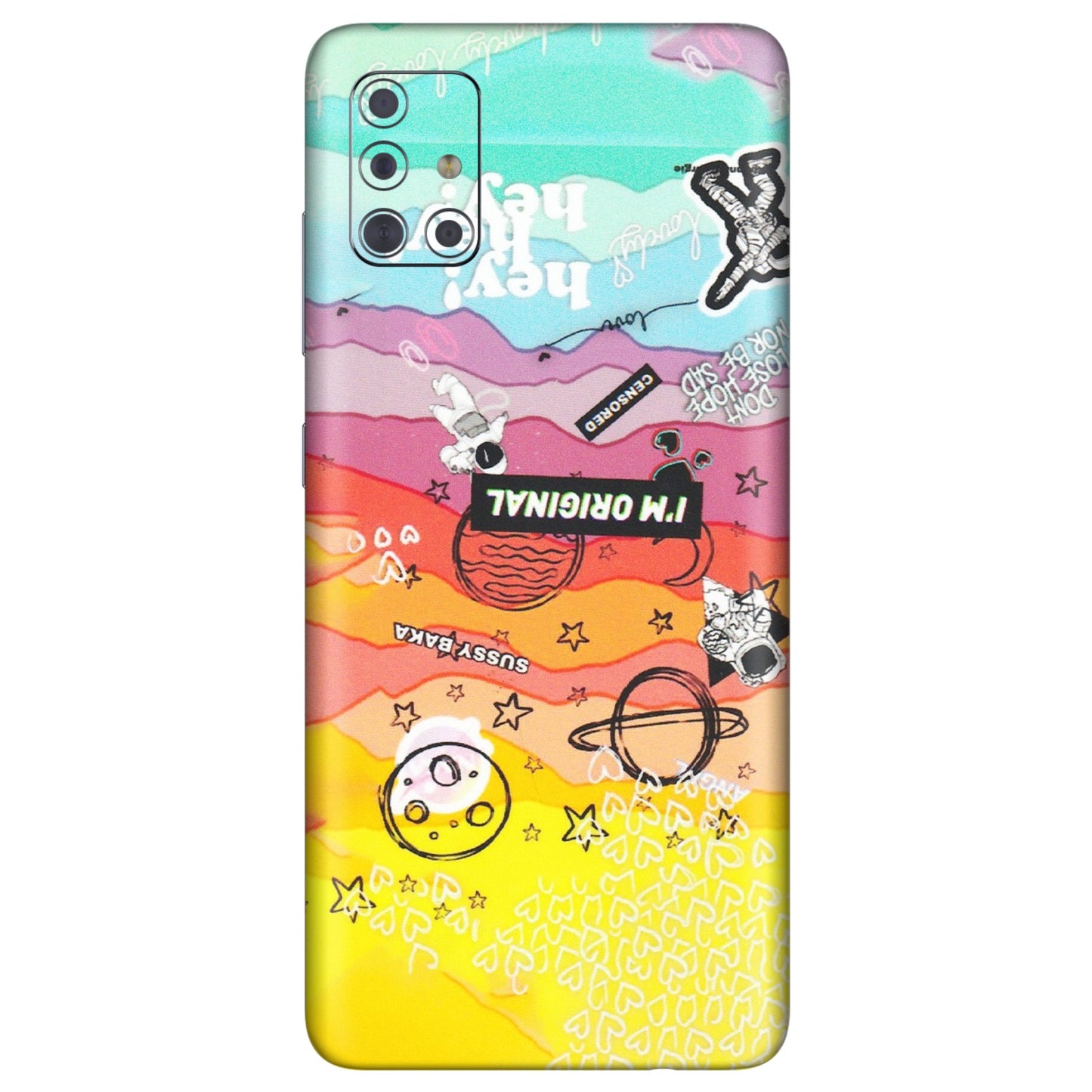 Samsung A/S Series Phone Skins (All Models) - The Original Astronaut - Matte Finish (M-79) Samsung Galaxy A71