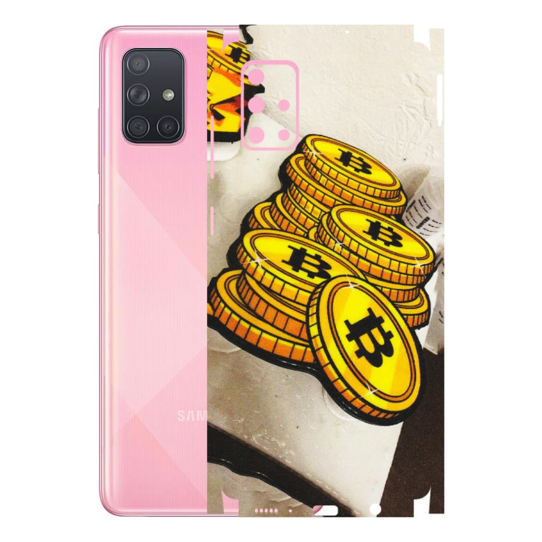 Samsung A/S Series Phone Skins (All Models) - Billionaire Bitcoin Collection - Matte Finish (M-92) Samsung Galaxy A71