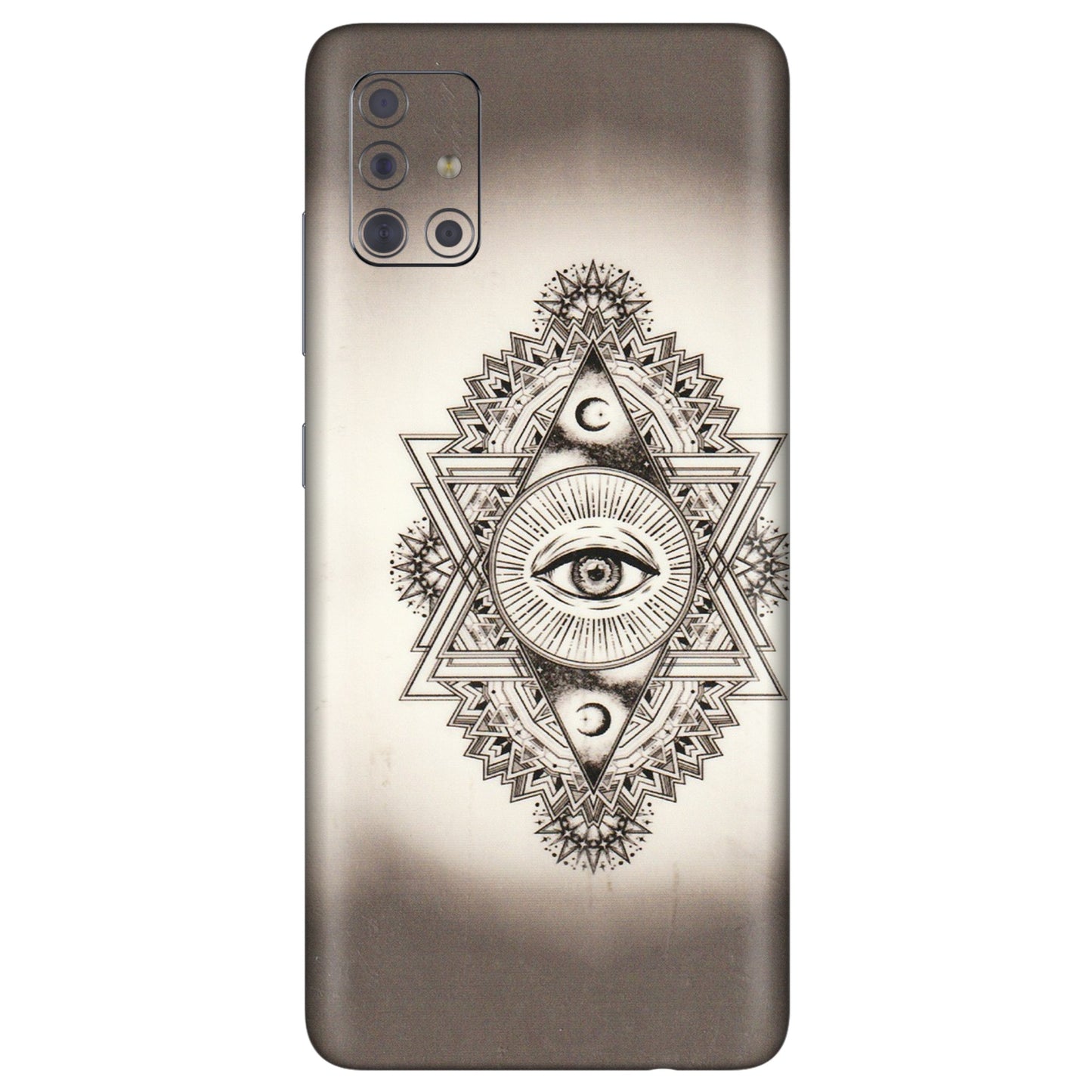 Samsung A/S Series Phone Skins (All Models) - Illuminati Great Eye - Transparent Finish (T-14) Samsung Galaxy A71