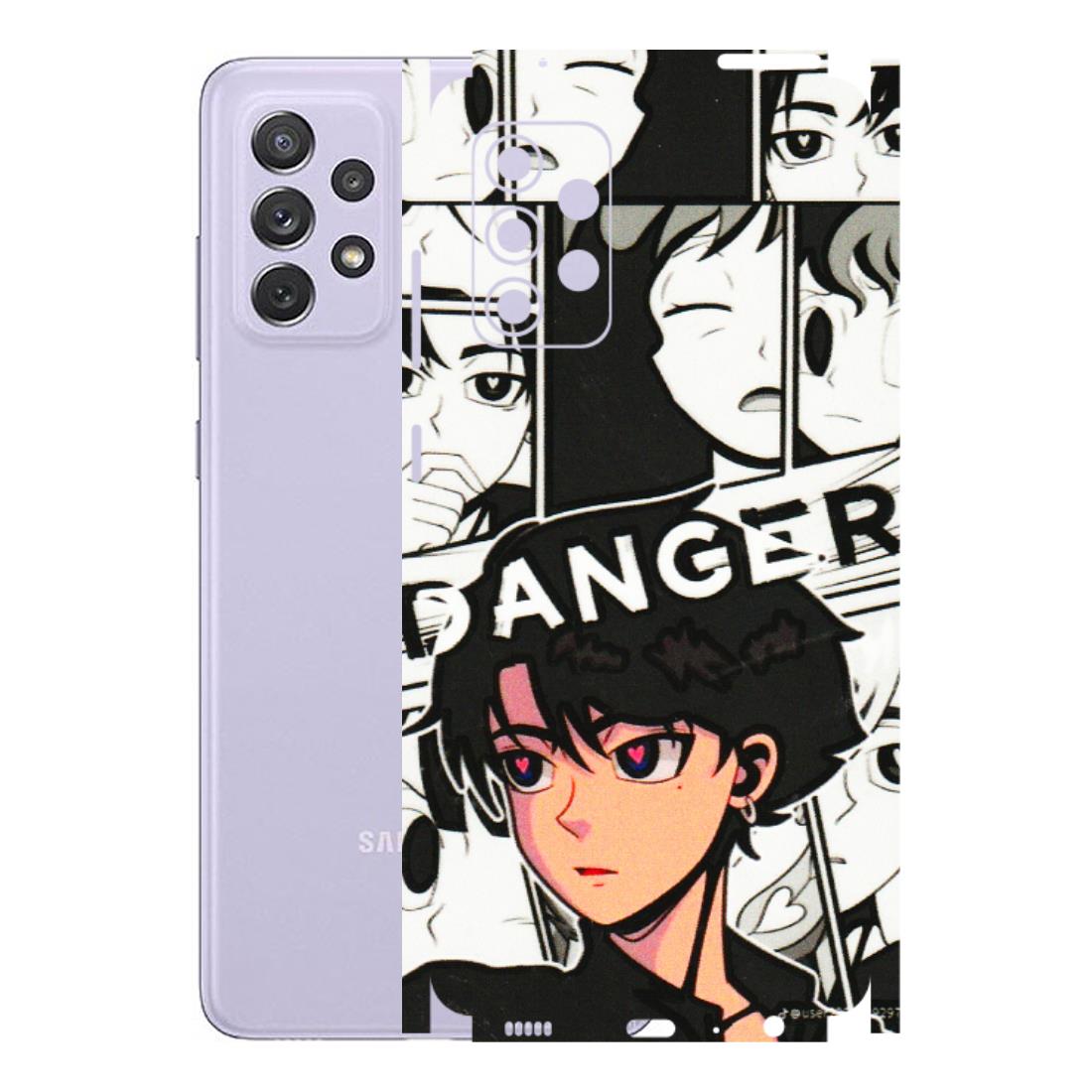 Samsung A/S Series Phone Skins (All Models) - Danger Anime - 3D Embossed Finish (L-155) Samsung Galaxy A72