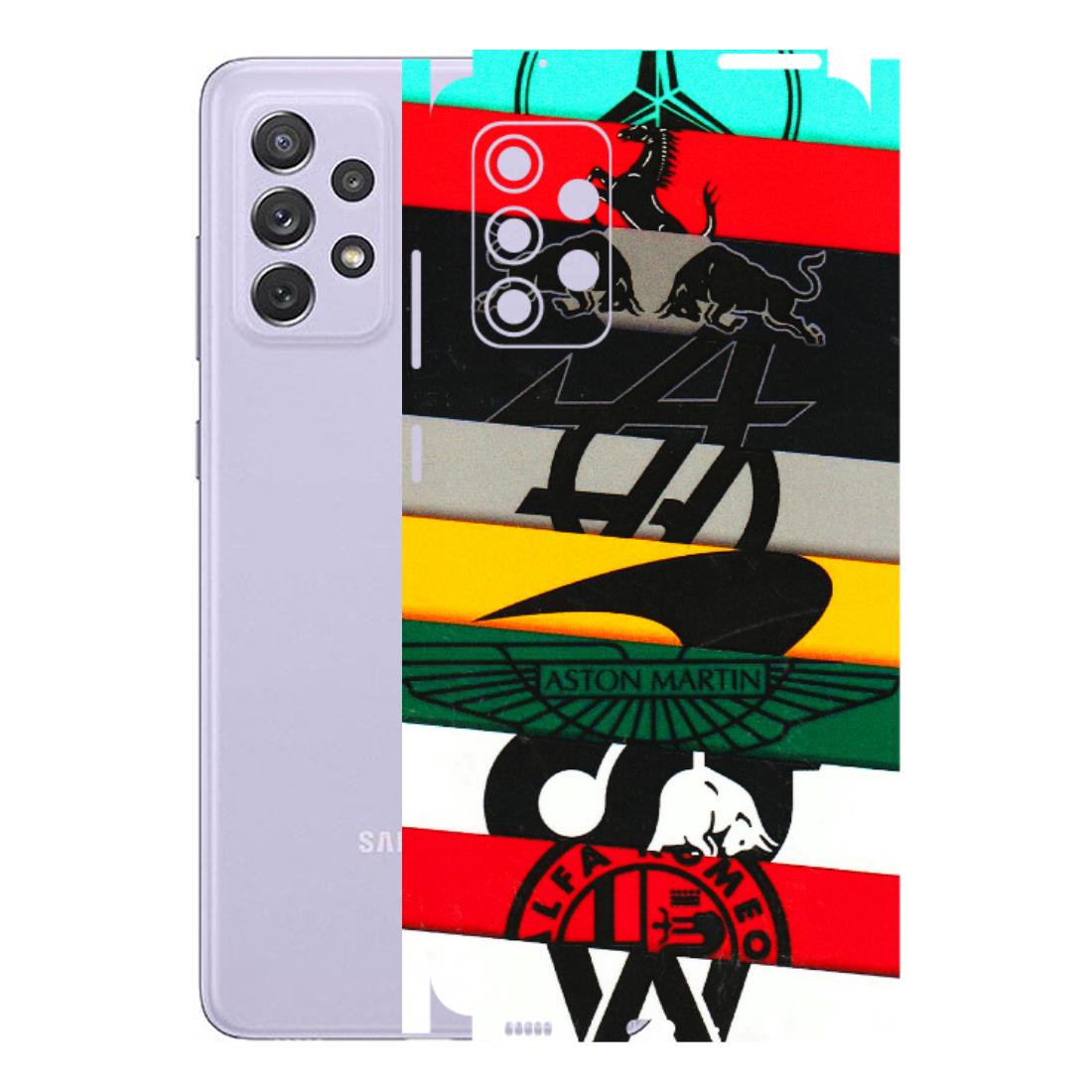 Samsung A/S Series Phone Skins (All Models) - Multi Designer Brands - 3D Embossed Finish (L-187) Samsung Galaxy A72