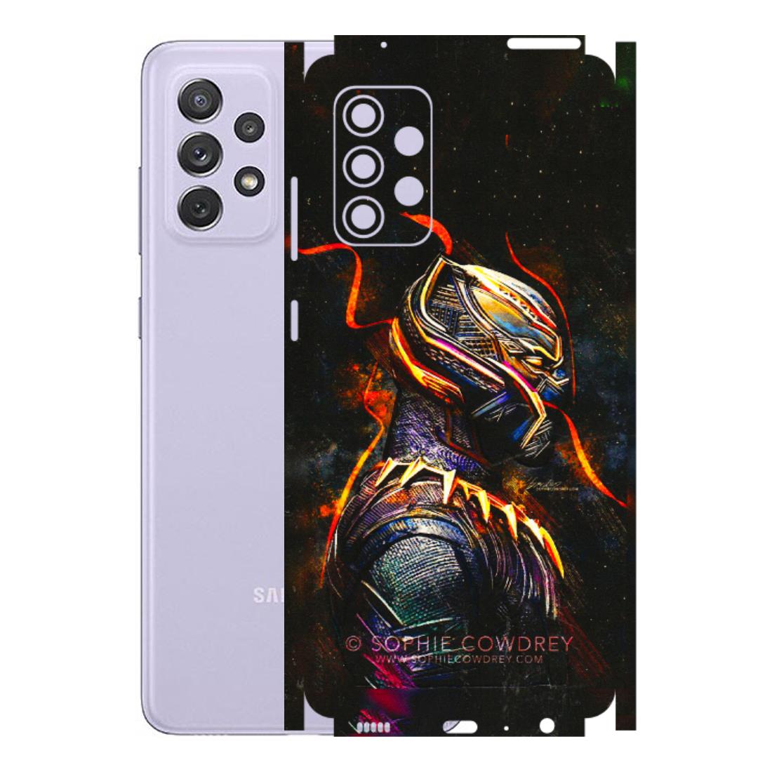 Samsung A/S Series Phone Skins (All Models) - Black Panther - 3D Embossed Finish (L-190) Samsung Galaxy A72