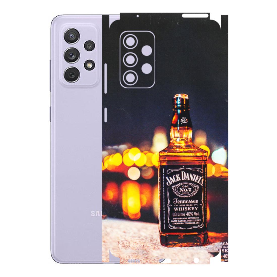 Samsung A/S Series Phone Skins (All Models) - JD Whiskey Bottle - 3D Embossed Finish (L-20) Samsung Galaxy A72