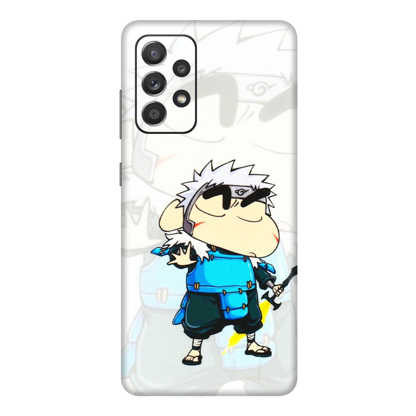 Samsung A/S Series Phone Skins (All Models) - Angry Young Shinchan - 3D Embossed Finish (L-226) Samsung Galaxy A72