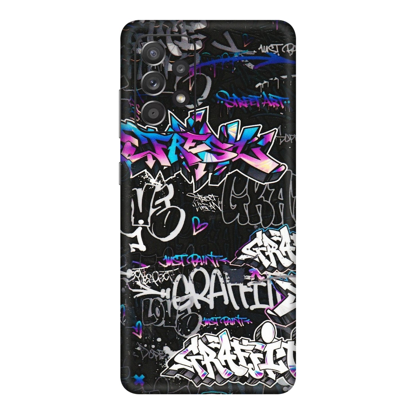 Samsung A/S Series Phone Skins (All Models) - Graffiti Killer - 3D Embossed Finish (L-274) Samsung Galaxy A72