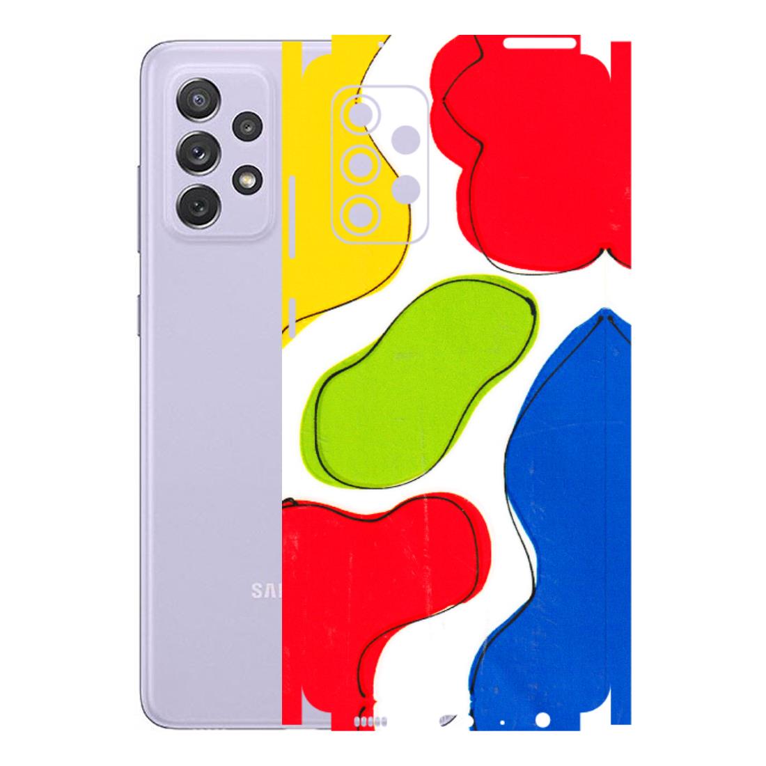 Samsung A/S Series Phone Skins (All Models) - RGB Colour Paint - 3D Embossed Finish (L-284) Samsung Galaxy A72