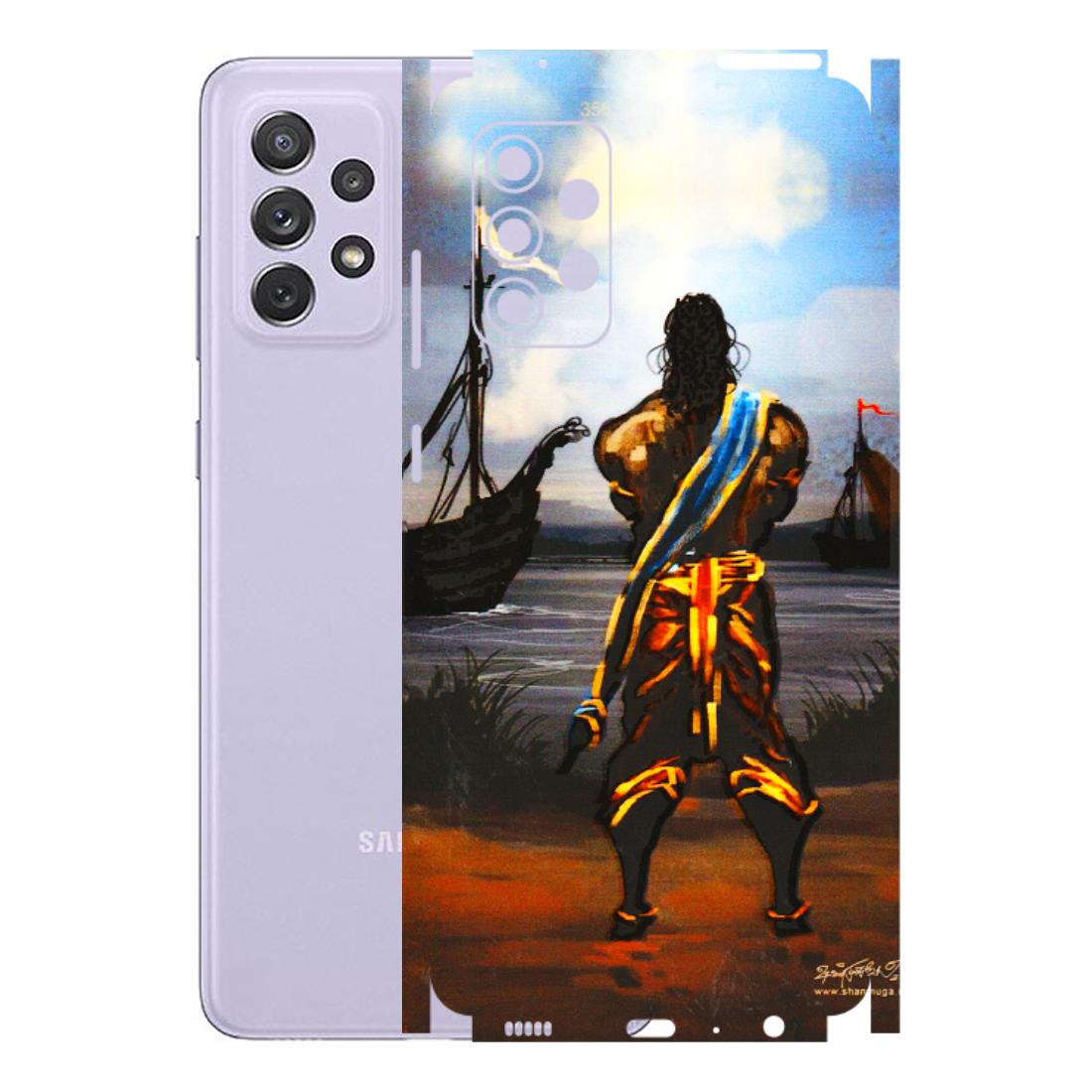 Samsung A/S Series Phone Skins (All Models) - Heavenly God Figure - 3D Embossed Finish (L-34) Samsung Galaxy A72