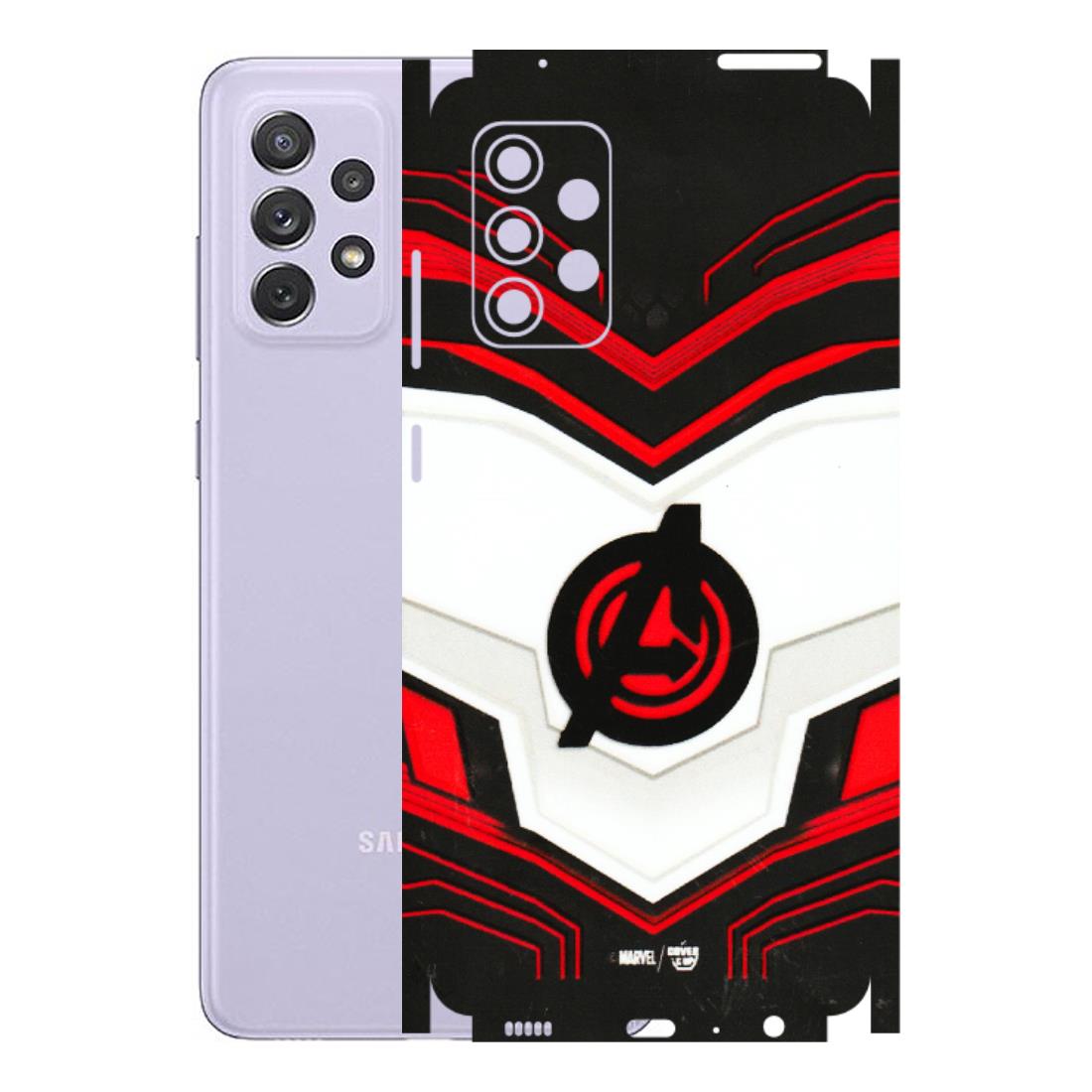 Samsung A/S Series Phone Skins (All Models) - Avengers Logo - 3D Embossed Finish (L-55) Samsung Galaxy A72