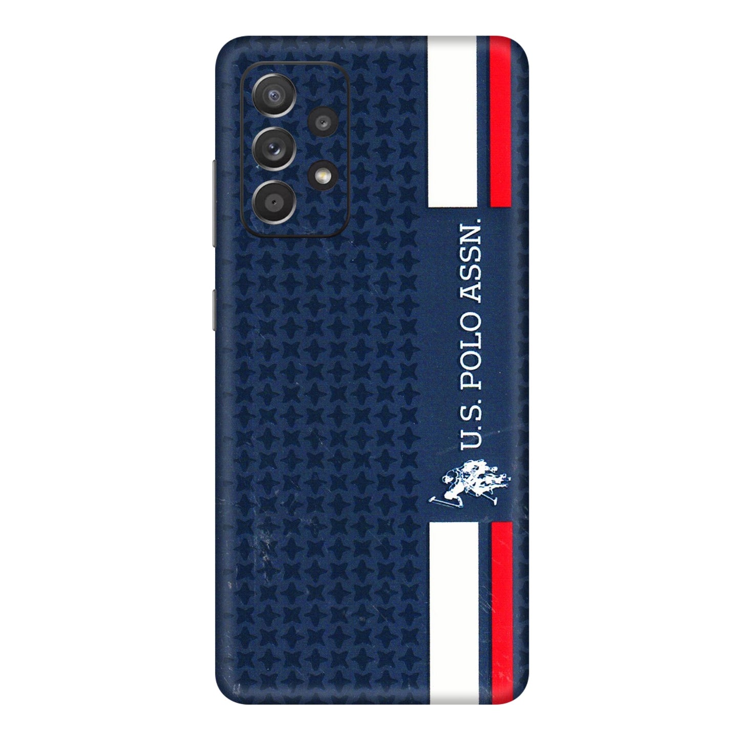 Samsung A/S Series Phone Skins (All Models) - US POLO Designer Brand - 3D Embossed Finish (L-65) Samsung Galaxy A72