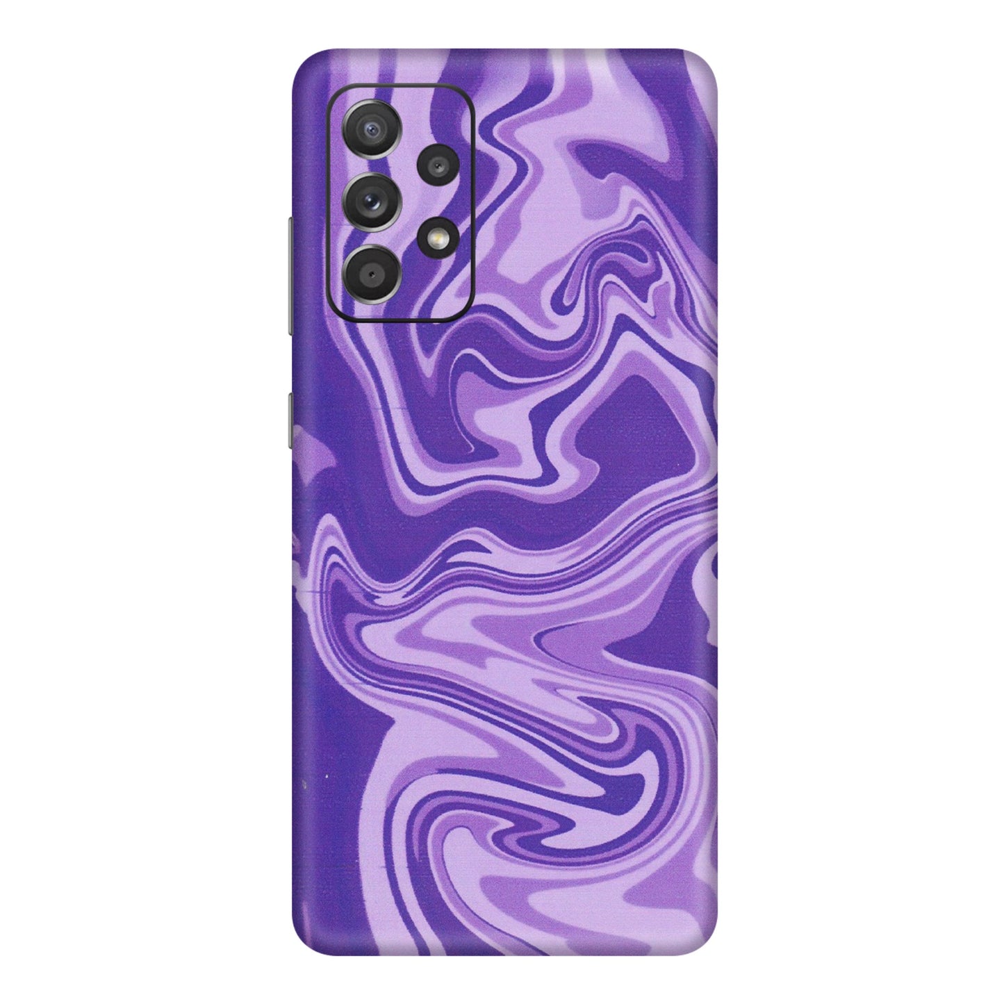 Samsung A/S Series Phone Skins (All Models) - Hazy Purple Nights - Matte Finish (M-14) Samsung Galaxy A72