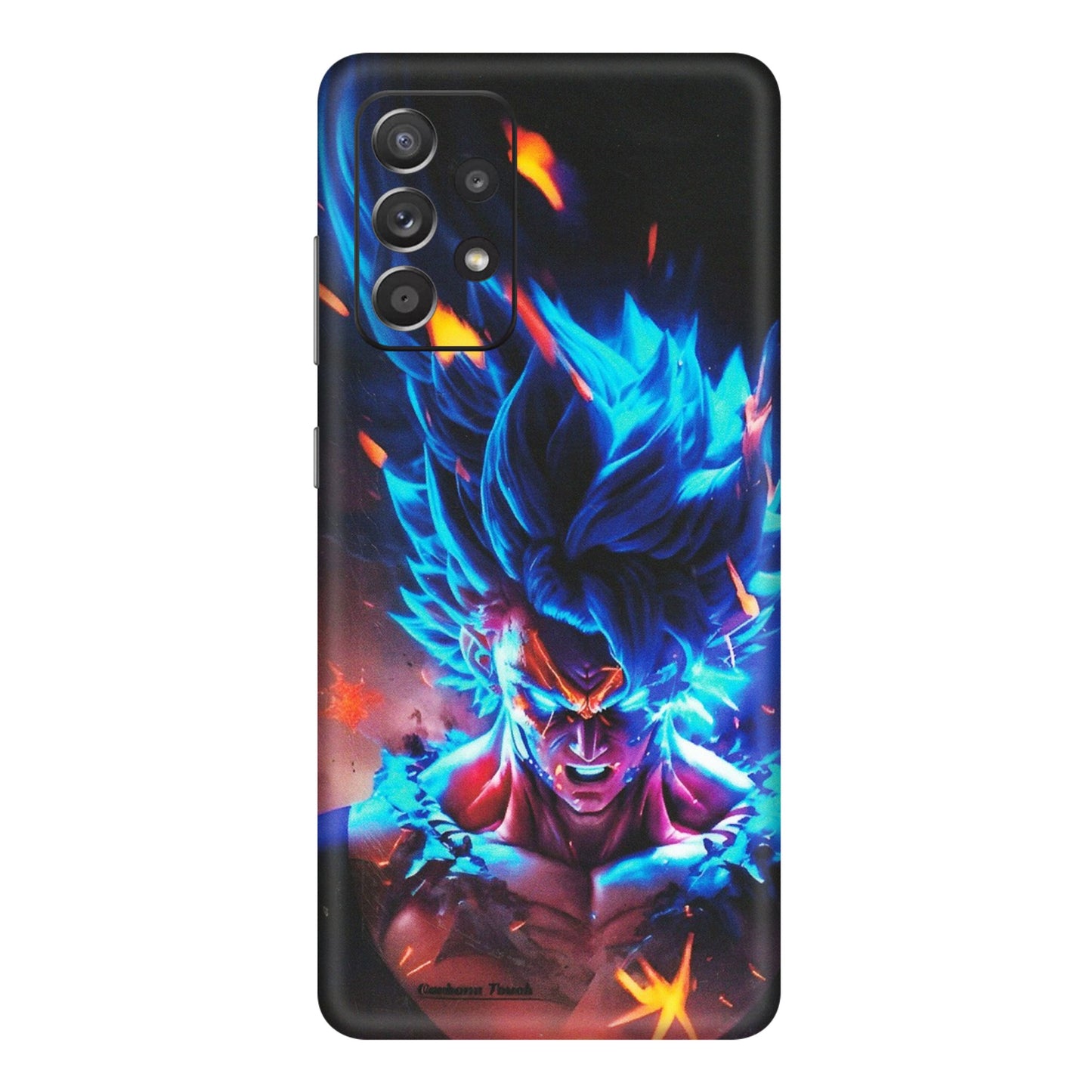 Samsung A/S Series Phone Skins (All Models) - Angry Goku Dragon Ball Anime - Matte Finish (M-150) Samsung Galaxy A72