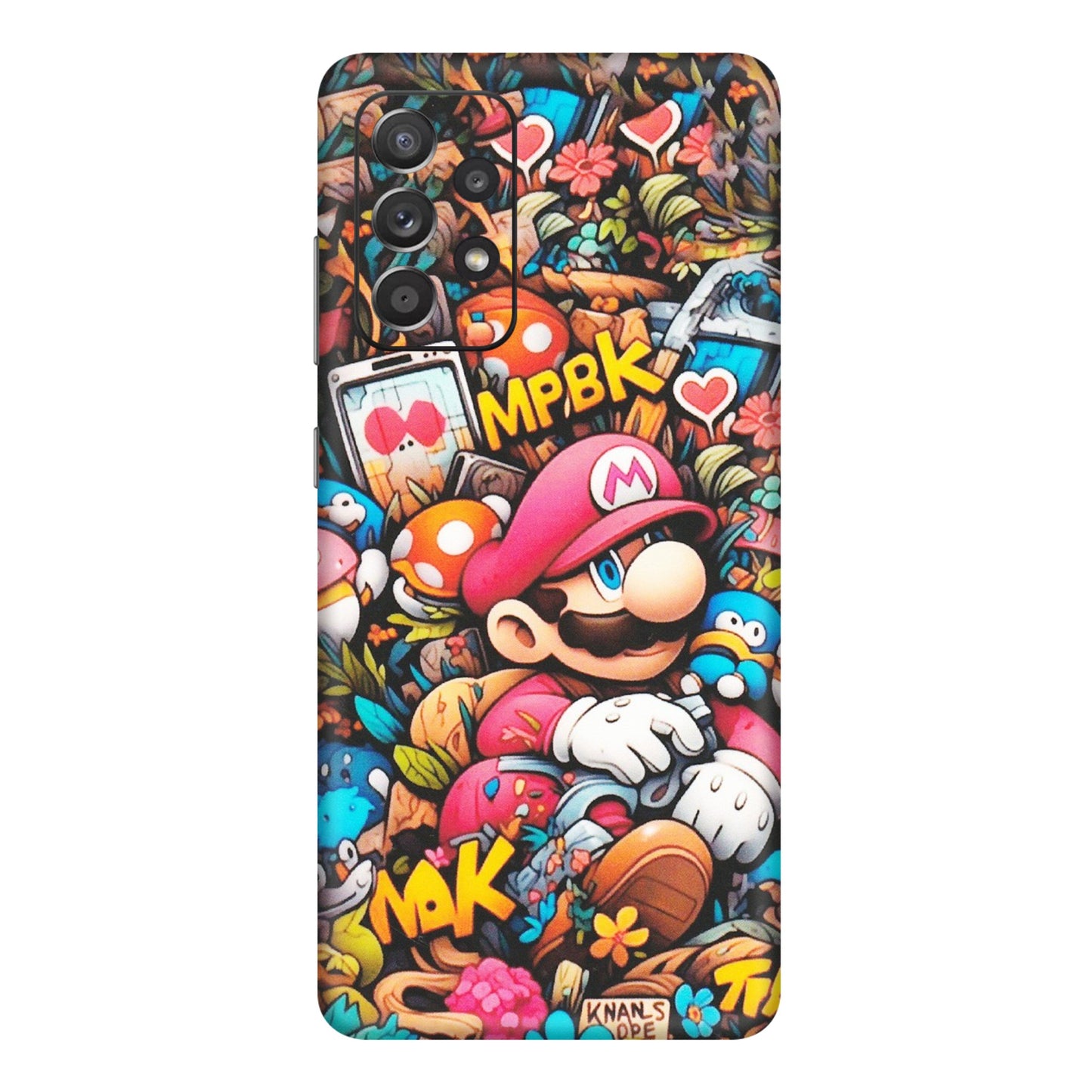 Samsung A/S Series Phone Skins (All Models) - Super Mario Bros Artistic - Matte Finish (M-173) Samsung Galaxy A72