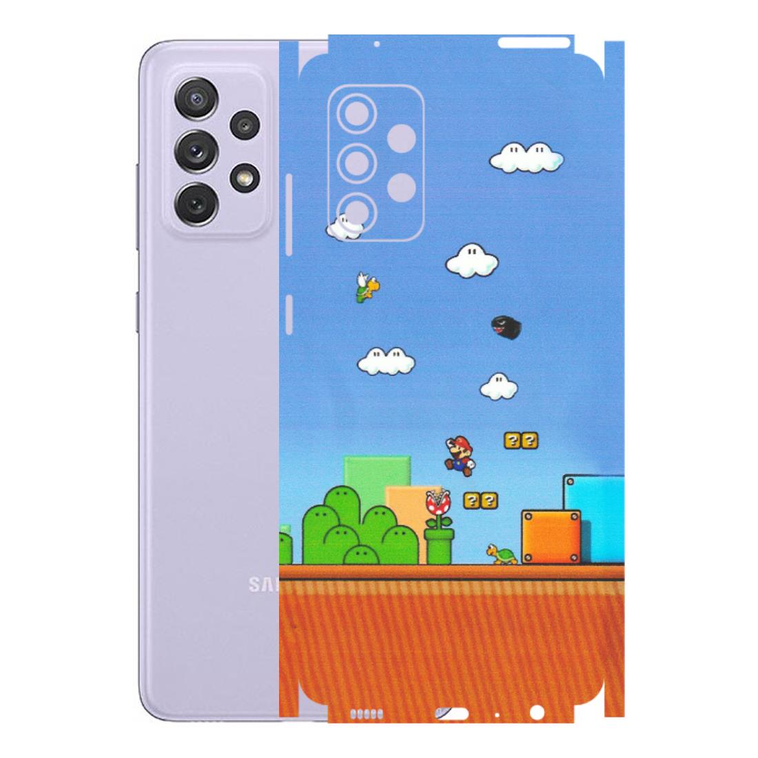 Samsung A/S Series Phone Skins (All Models) - Mario Game Scene - Matte Finish (M-24) Samsung Galaxy A72