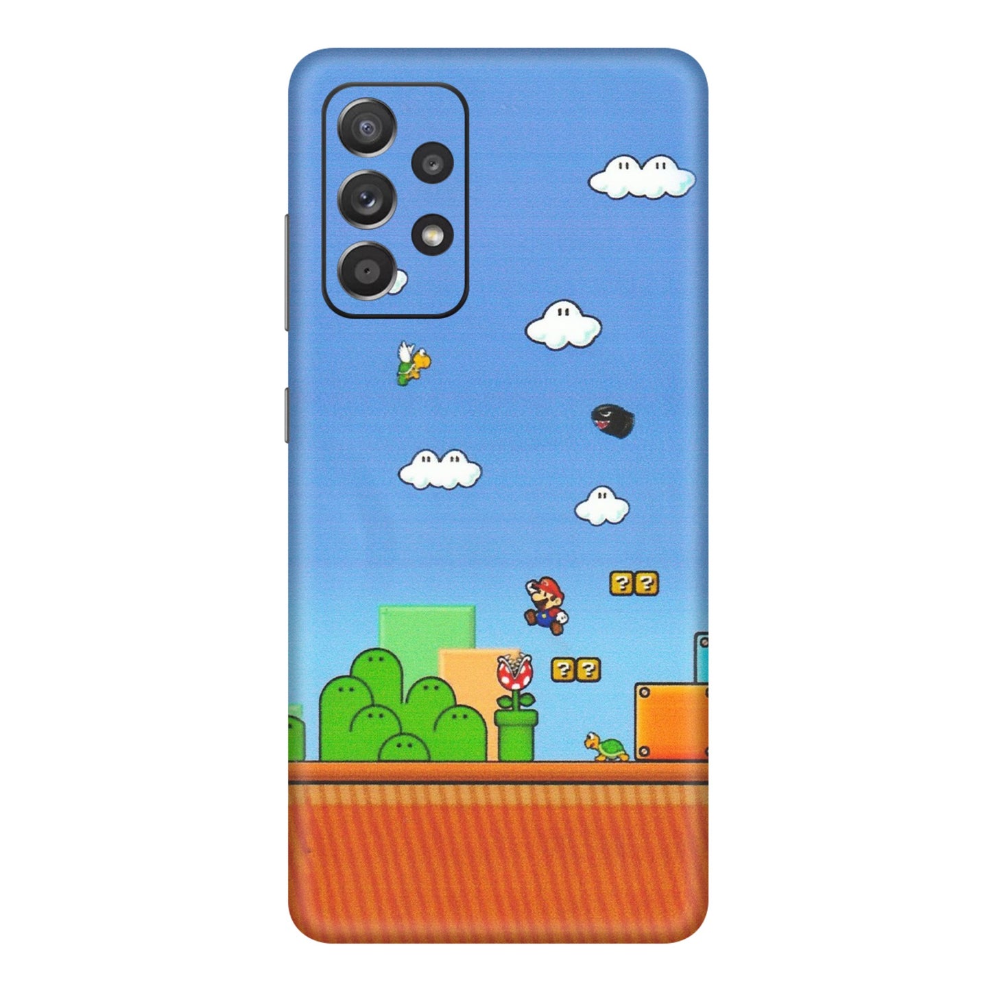 Samsung A/S Series Phone Skins (All Models) - Mario Game Scene - Matte Finish (M-24) Samsung Galaxy A72