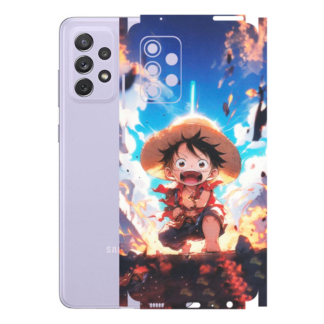 Samsung A/S Series Phone Skins (All Models) - Toon One Piece Cute Character - Matte Finish (M-35) Samsung Galaxy A72