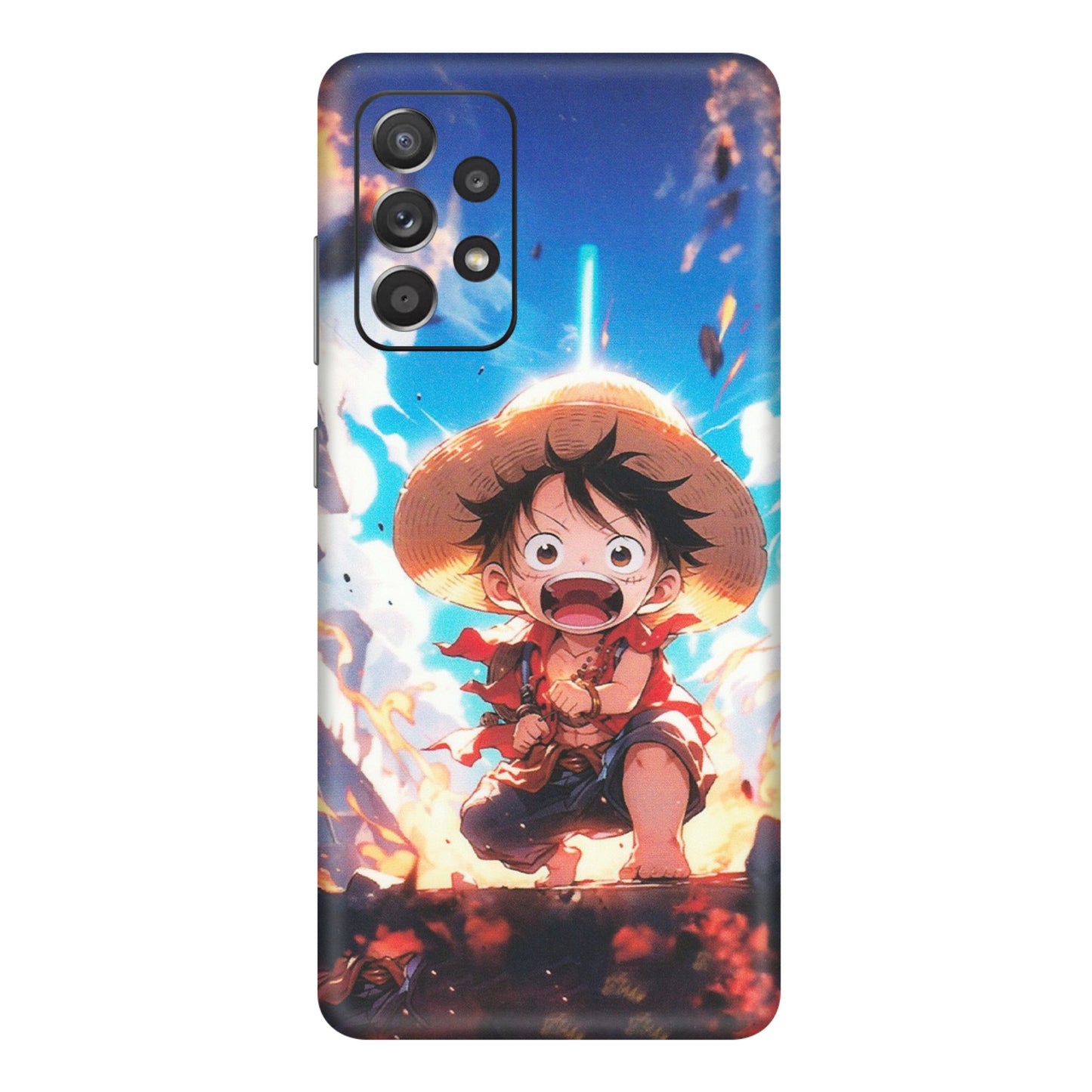 Samsung A/S Series Phone Skins (All Models) - Toon One Piece Cute Character - Matte Finish (M-35) Samsung Galaxy A72