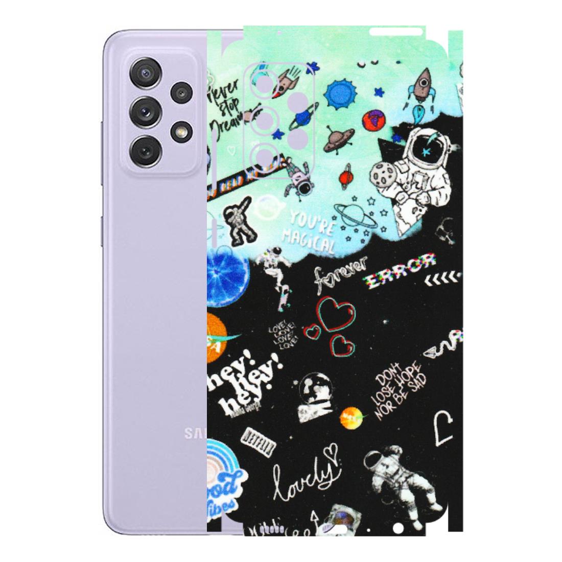 Samsung A/S Series Phone Skins (All Models) - Living In A Space Dream - Matte Finish (M-46) Samsung Galaxy A72