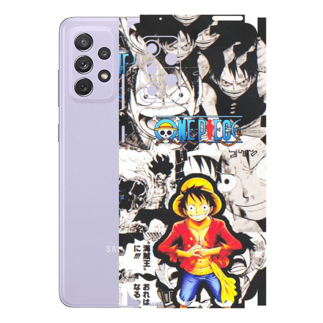 Samsung A/S Series Phone Skins (All Models) - One Piece B&W - Matte Finish (M-63) Samsung Galaxy A72