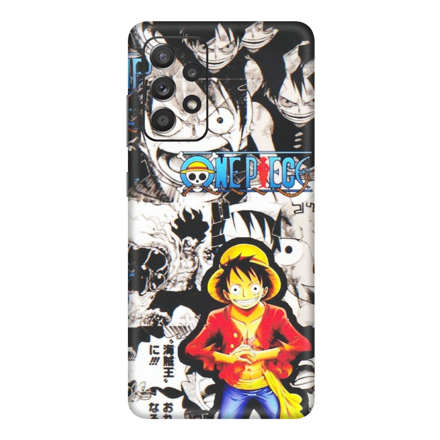 Samsung A/S Series Phone Skins (All Models) - One Piece B&W - Matte Finish (M-63) Samsung Galaxy A72