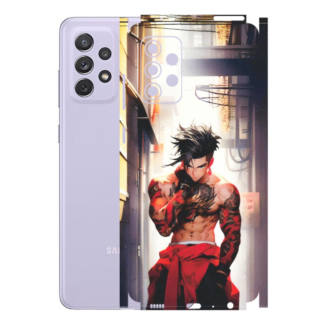 Samsung A/S Series Phone Skins (All Models) - In the streets of Japan - Matte Finish (M-77) Samsung Galaxy A72