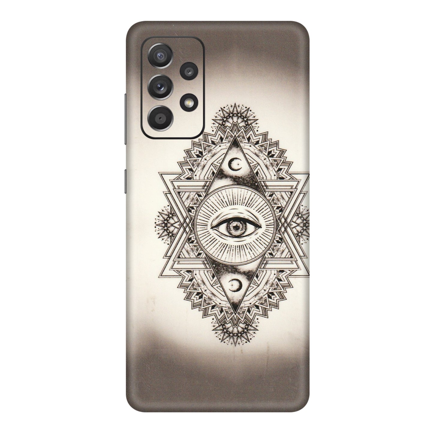 Samsung A/S Series Phone Skins (All Models) - Illuminati Great Eye - Transparent Finish (T-14) Samsung Galaxy A72