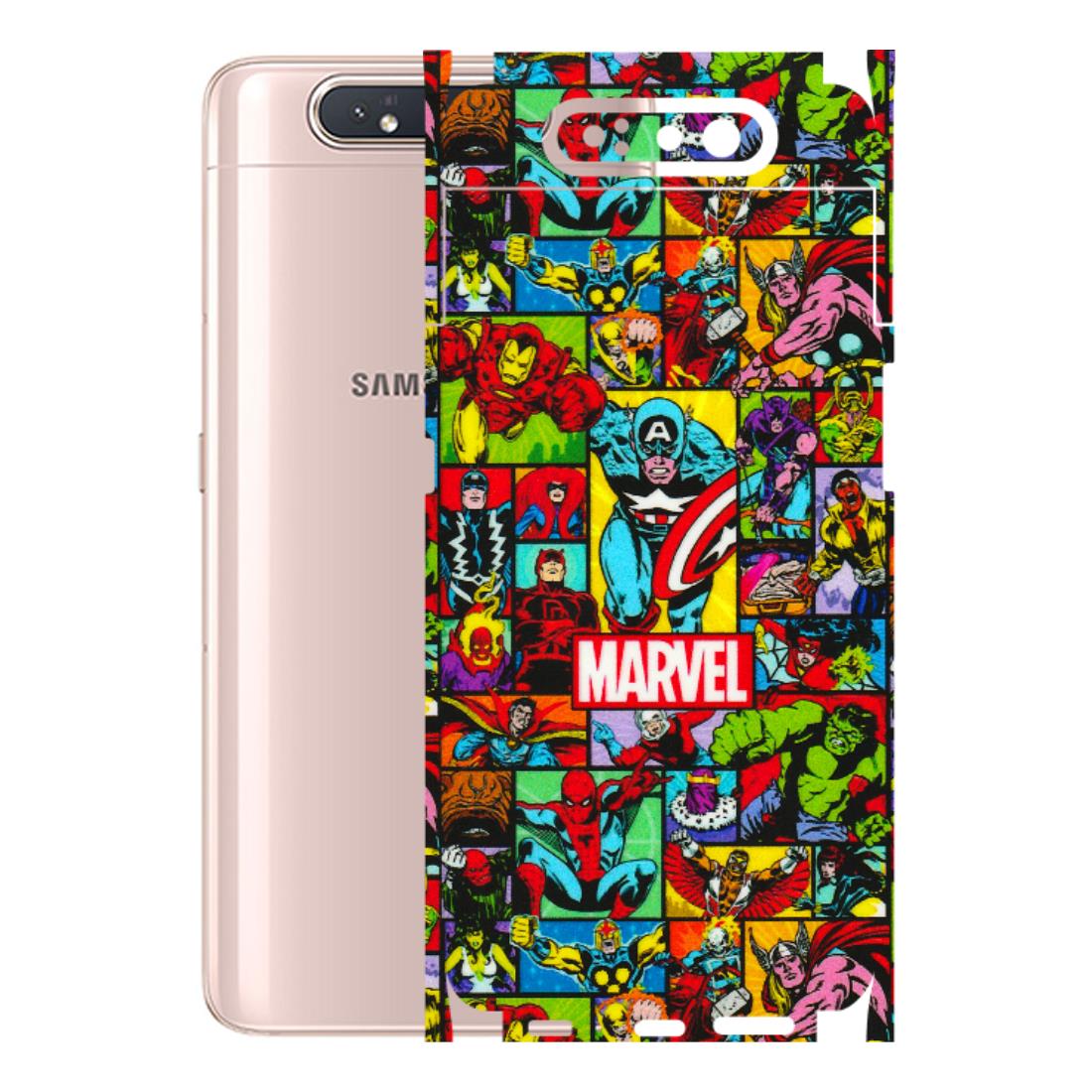 Samsung A/S Series Phone Skins (All Models) - MARVELOUS Comic Characters - 3D Embossed Finish (L-129) Samsung Galaxy A80