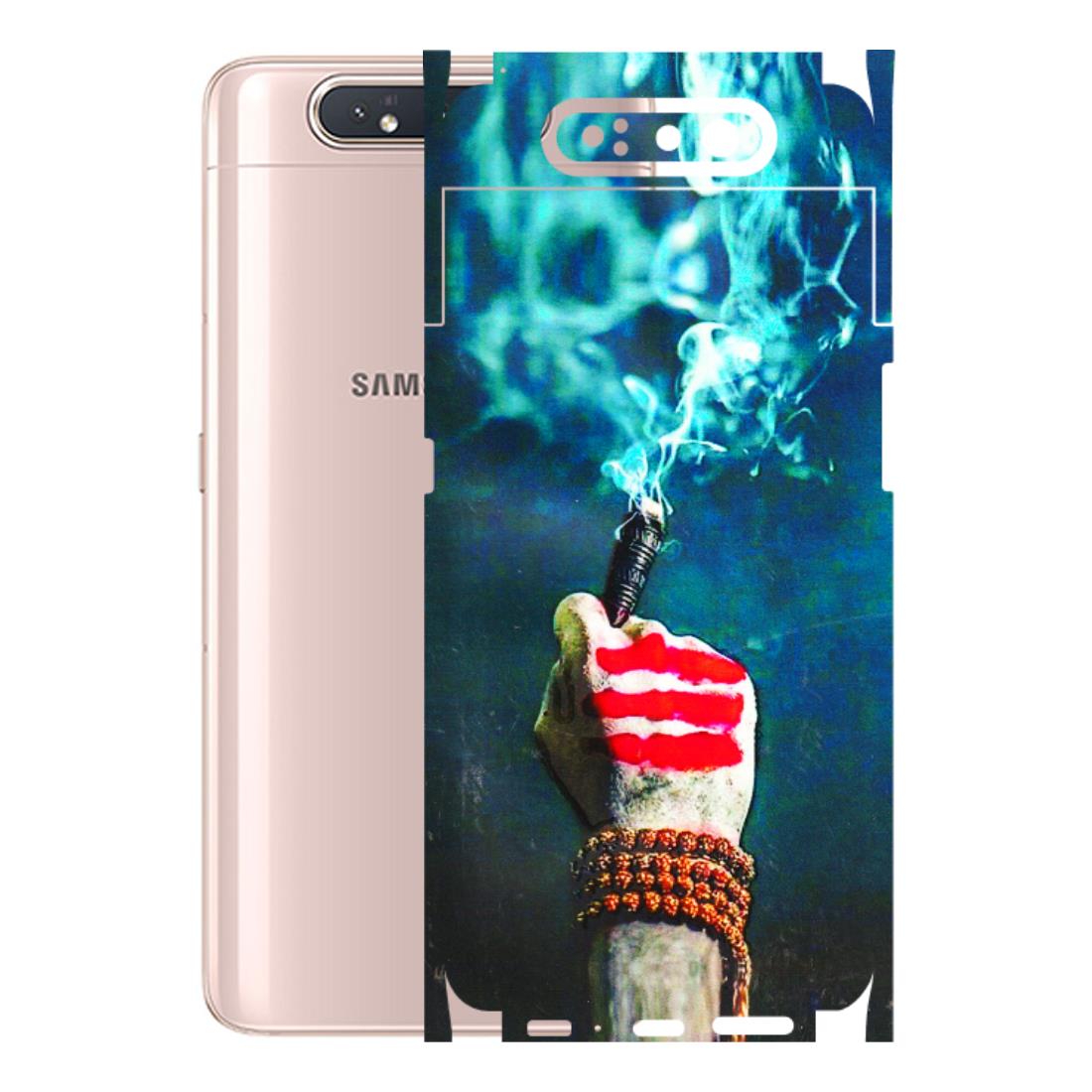 Samsung A/S Series Phone Skins (All Models) - Mahadev Bhakt - 3D Embossed Finish (L-146) Samsung Galaxy A80