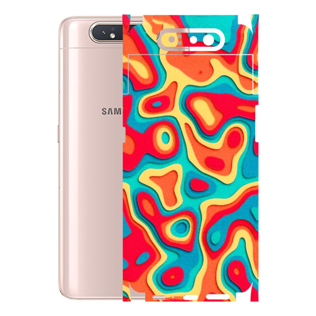 Samsung A/S Series Phone Skins (All Models) - Abstract Swirl - 3D Embossed Finish (L-150) Samsung Galaxy A80