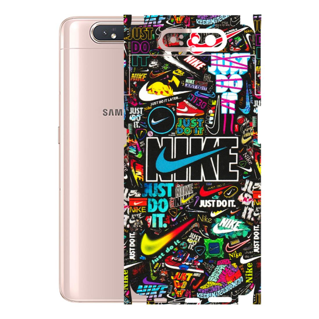Samsung A/S Series Phone Skins (All Models) - Just Do It Doodles - 3D Embossed Finish (L-166) Samsung Galaxy A80