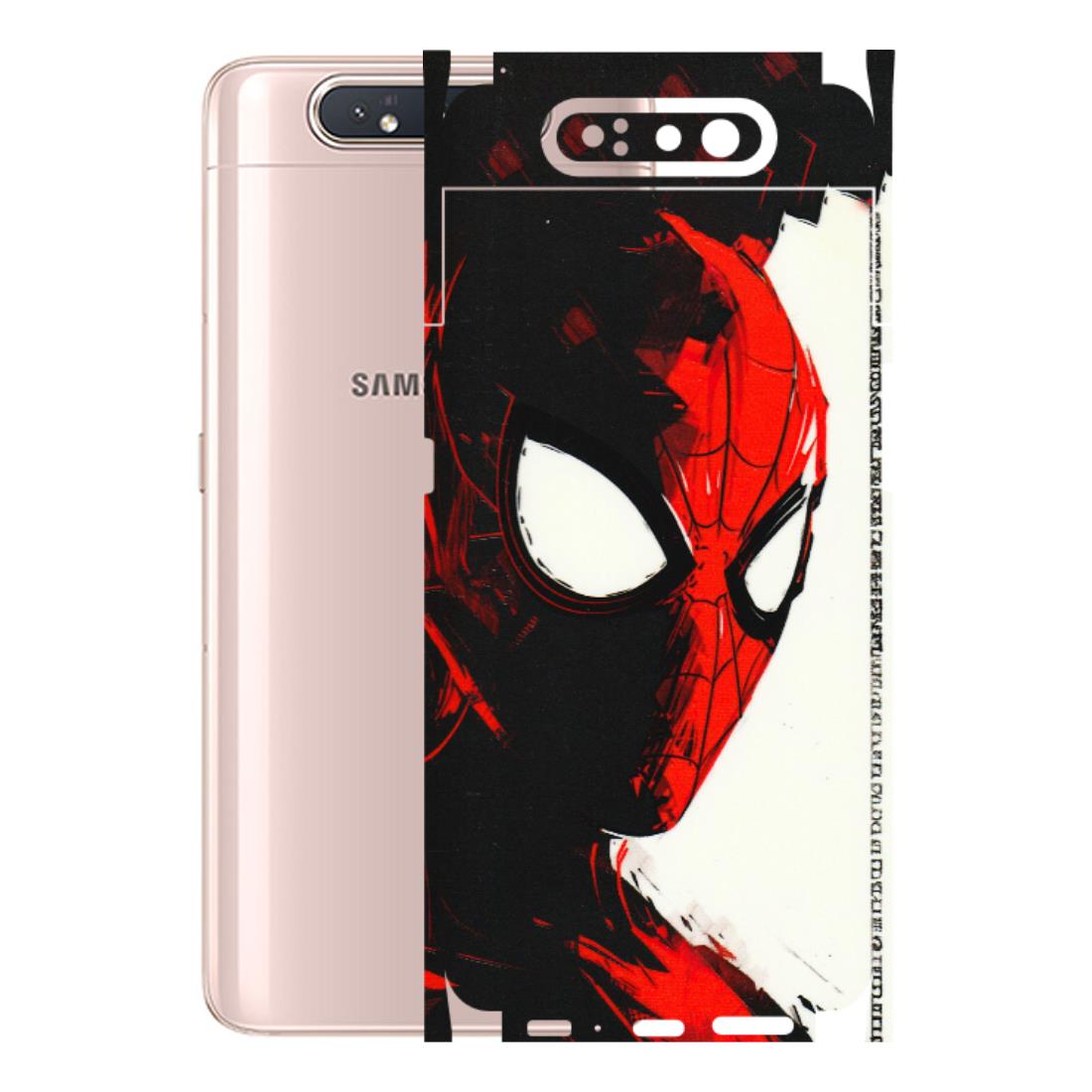 Samsung A/S Series Phone Skins (All Models) - Spiderman Killer Face - 3D Embossed Finish (L-17) Samsung Galaxy A80