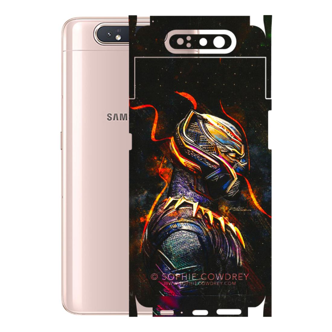 Samsung A/S Series Phone Skins (All Models) - Black Panther - 3D Embossed Finish (L-190) Samsung Galaxy A80