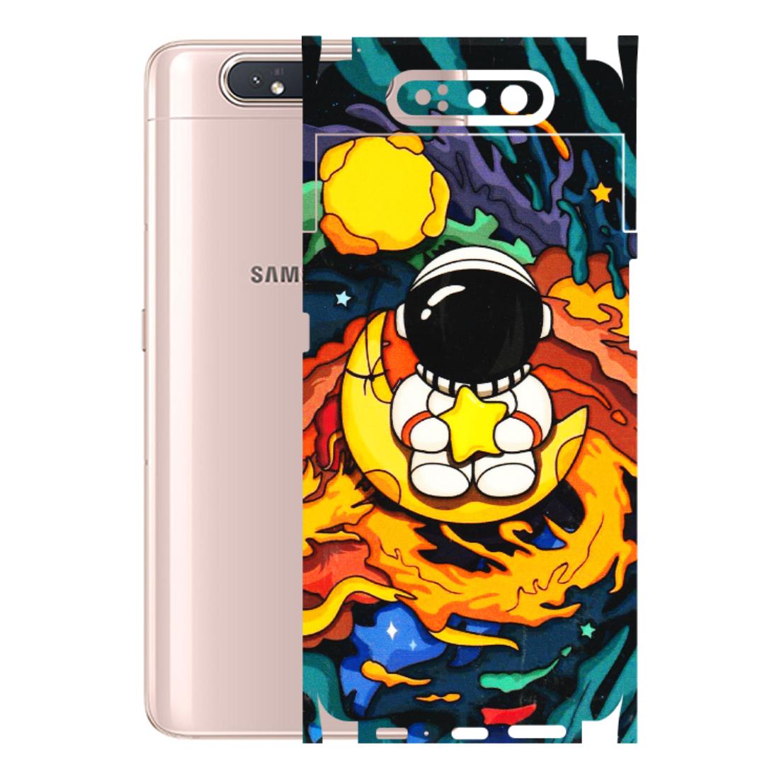Samsung A/S Series Phone Skins (All Models) - Baby Astronaut - 3D Embossed Finish (L-197) Samsung Galaxy A80